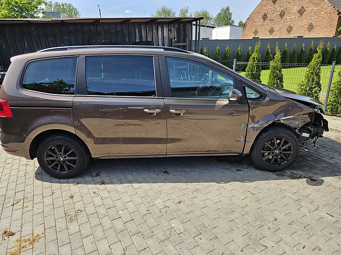 Volkswagen Sharan 2013 - uszkodzony, do rejestracji Warszawa - photo 3