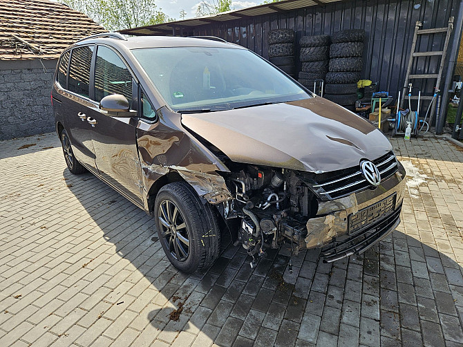 Volkswagen Sharan 2013 - uszkodzony, do rejestracji Warszawa - photo 6