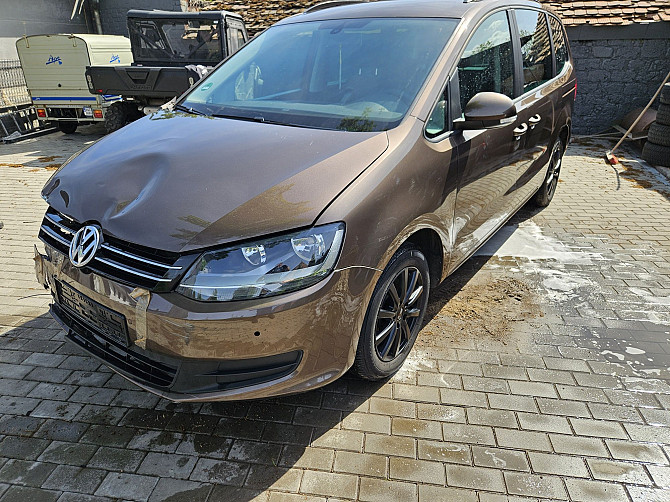 Volkswagen Sharan 2013 - uszkodzony, do rejestracji Warszawa - photo 4