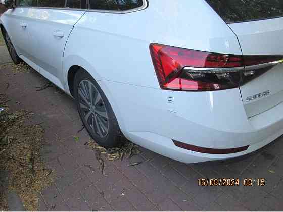 Skoda Superb 2021, uszkodzona, bogate wyposażenie Warszawa