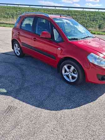 Suzuki SX4, czerwony, 2007, zadbany Warszawa