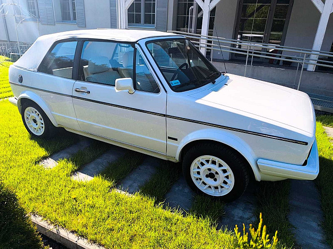 Volkswagen Golf I Cabrio 1.8 – klasyka bez modyfikacji Warszawa - photo 7