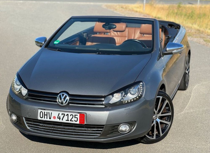 Volkswagen Golf Cabriolet 2014 - Idealny stan Warsaw - photo 5