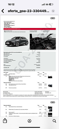 Audi RS3 - cesja leasingu, rok 2023, bogata wersja Warszawa - photo 7