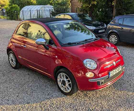 Fiat 500 C 1.4 Benzyna, Automat, 2010 Warsaw
