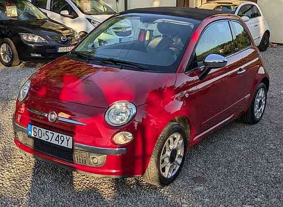 Fiat 500 C 1.4 Benzyna, Automat, 2010 Warsaw