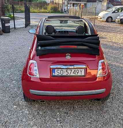 Fiat 500 C 1.4 Benzyna, Automat, 2010 Warsaw